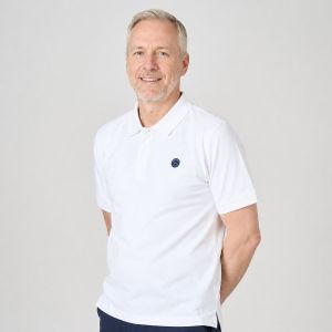 Pikétröja Lukas, vit