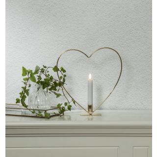 Hjärta med ljus