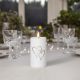 LED Ljus Flamme Heart